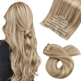 Clip in Hair Extensions Real Natural Hair Remy Straight Set 5&7 Pcs