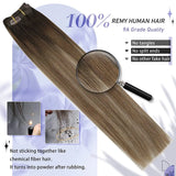 Clip in Hair Extensions Real Natural Hair Remy Straight Set 5&7 Pcs