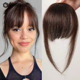 Clip in hair bangs